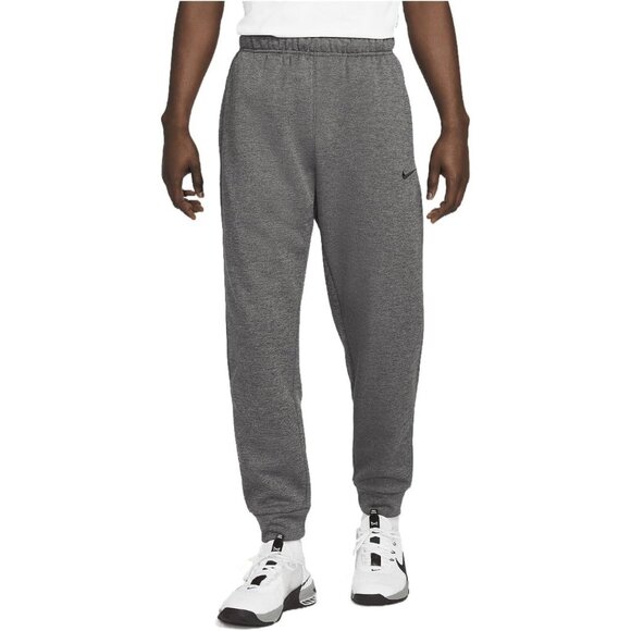 NWT Nike Therma FIT Men's Size L Joggers Dark Grey Tapered Pants DQ5405-071 - Picture 1 of 6